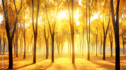 Golden Sunlight Illuminates...