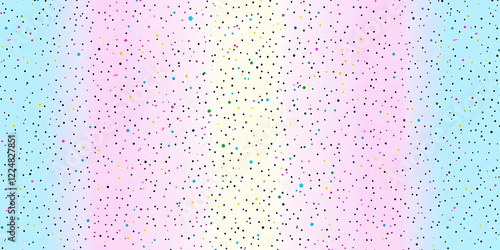 Colorful Dotted Pattern Cre...