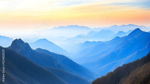 Blue Ridge Mountains Stretc...