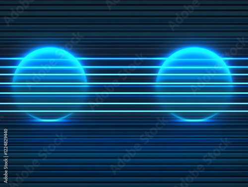 Abstract Background with Gl...