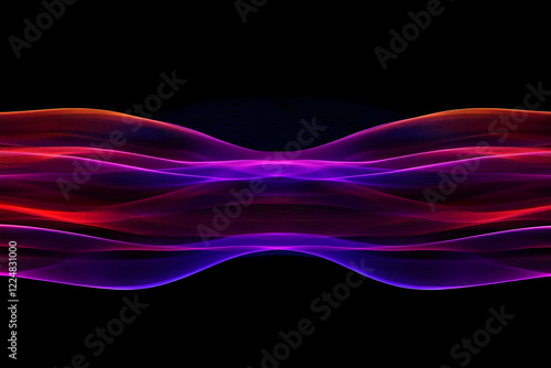 Abstract Background with Fl...
