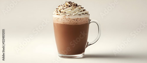 Whipped Hot Chocolate Studio Shot photo