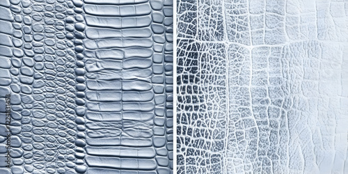 Wallpaper Mural Gray and White Crocodile Leather Texture Background Shows Different Surface Pattern Beautifully and Elegantly Torontodigital.ca