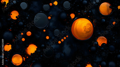 Abstract Background with Or...