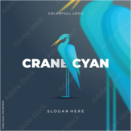 Crane Cyan Gradient