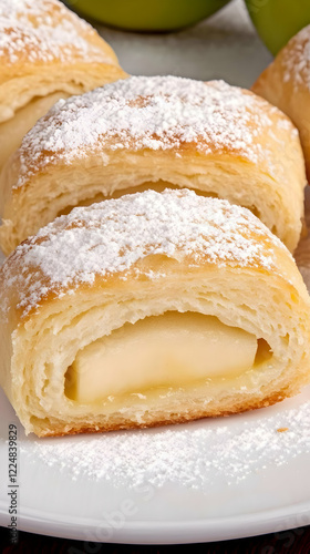 Close-up Photo of Sliced Pa...