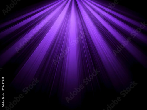 Abstract Purple Light Rays ...