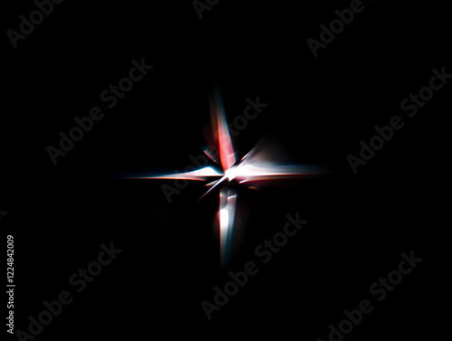 Abstract Light Rays Converg...