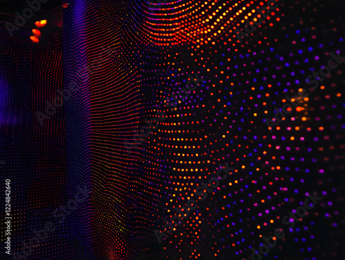 Abstract Background with Gl...