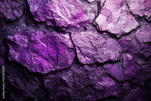 Wallpaper Mural Purple Rock Face Texture. Torontodigital.ca