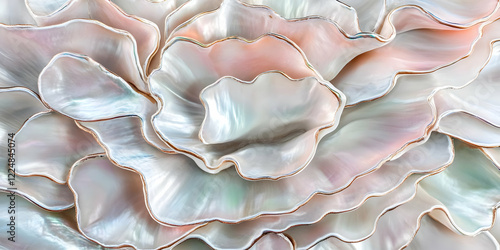 Iridescent Petals Shimmer a...