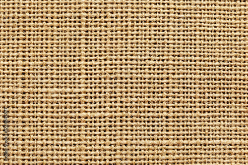 Close-up of beige woven bur...