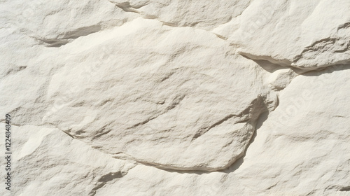 White Stone Wall Texture Cr...