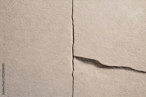 A Close-Up Photo of a Crack...