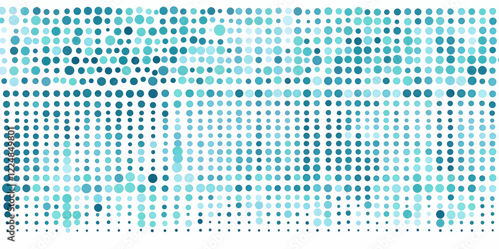 Abstract Background with Blue Gradient Dots Forming a Stylish and Modern Pattern Abstract Background with Blue Gradient Dots Forming a Stylish and Modern Pattern