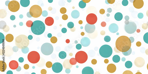 Colorful Polka Dot Pattern ...