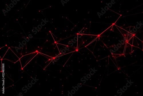 Red Network Nodes and Conne...
