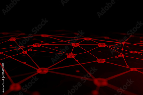 Red Network Nodes and Conne...