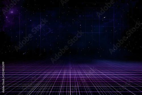 Abstract Background Shows P...