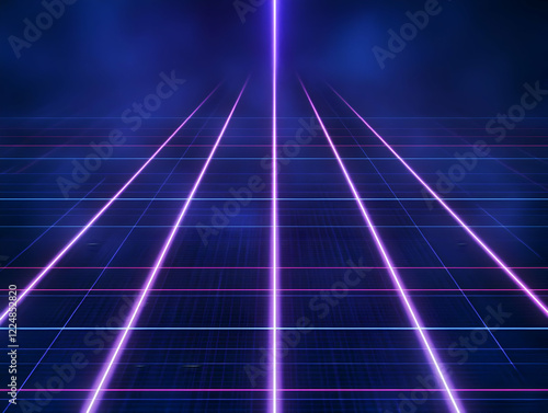 Abstract Background with Gl...