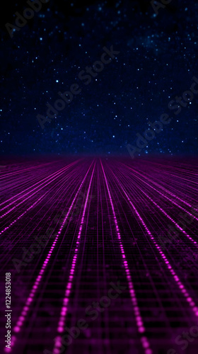 Abstract Background of Glow...
