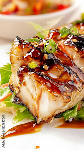 Grilled Fish with Teriyaki ...
