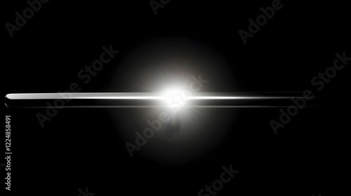 Sleek Silver Bar Glows with...