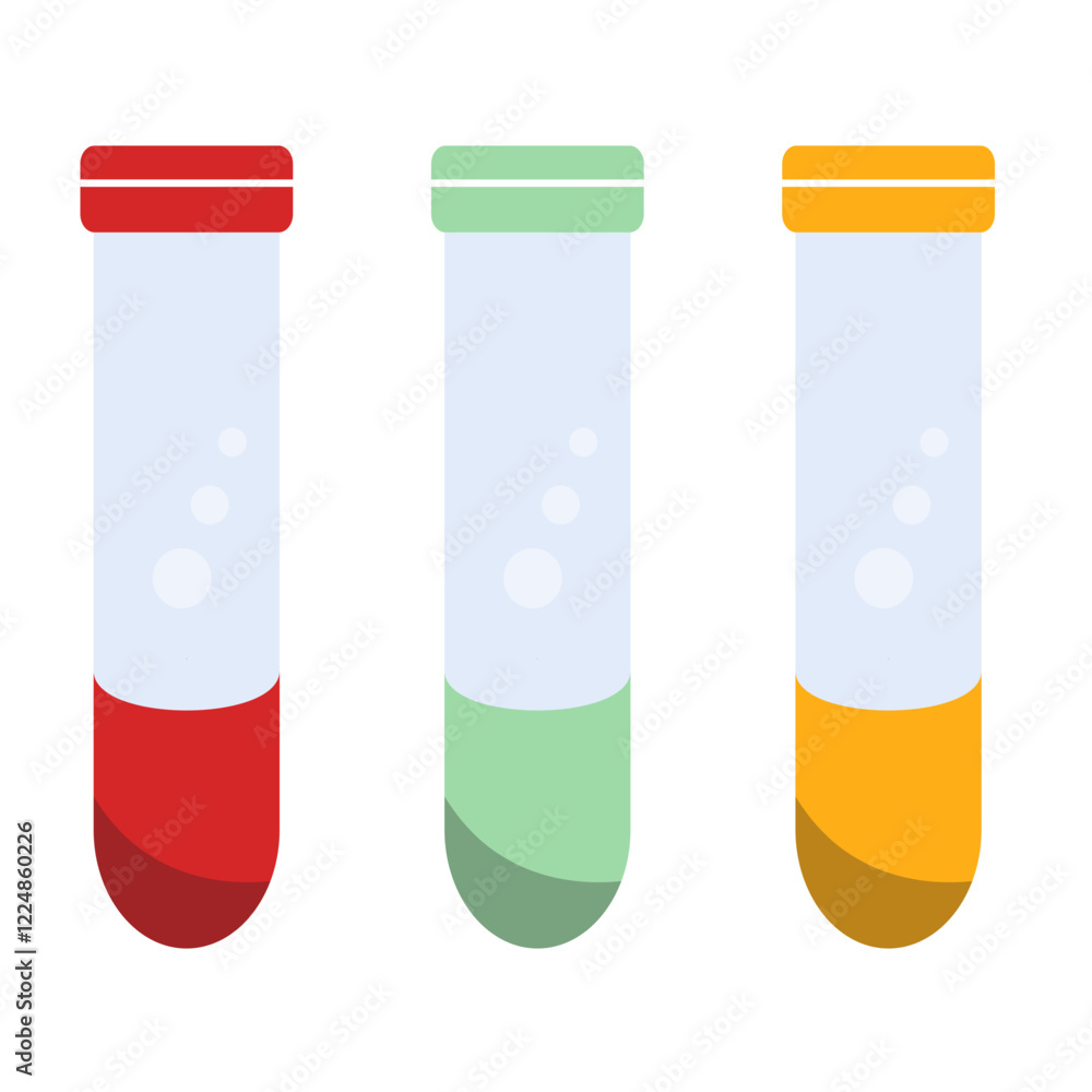 Medical Element with Flat Cartoon Design. Vector Illustration on White Background. Medical Element with Flat Cartoon Design. Vector Illustration on White Background.