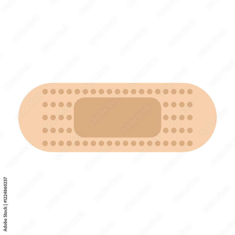 Medical Element with Flat Cartoon Design. Vector Illustration on White Background. Medical Element with Flat Cartoon Design. Vector Illustration on White Background.