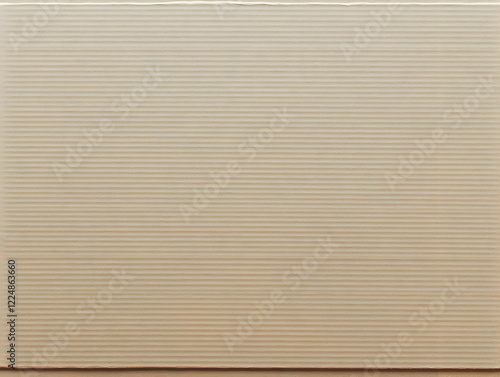 Beige Corrugated Cardboard ...