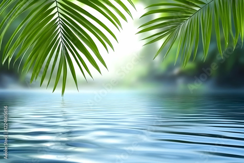 Tropical Paradise: Palm Lea...