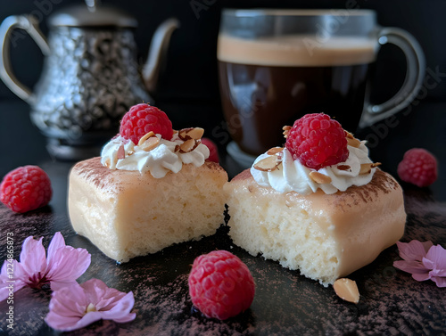 Two Slices of Delicious Cak...