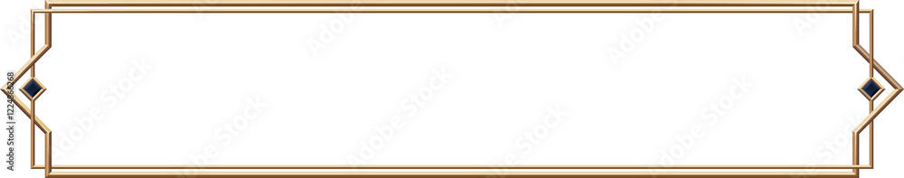 Obraz premium Gold Game Frame