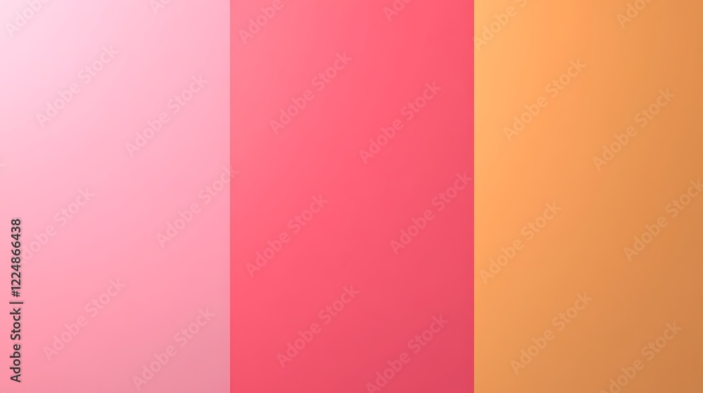 Obraz premium Soft Color Gradient Background in Shades of Pink and Orange for Creative Projects and Design Applications