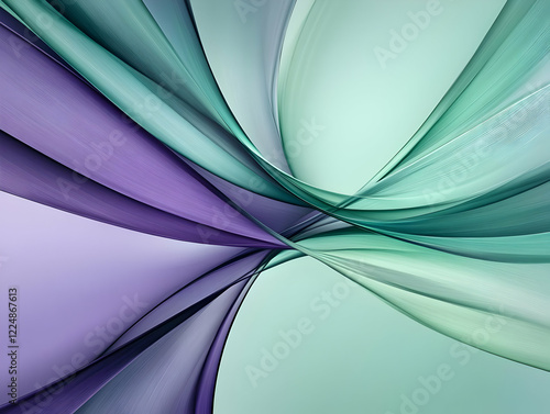 Abstract Background with Fl...
