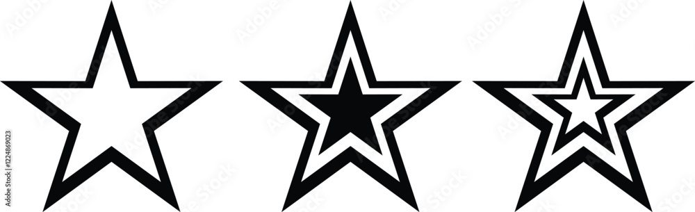 Star shapes . Different shapes of stars Star shapes . Different shapes of stars