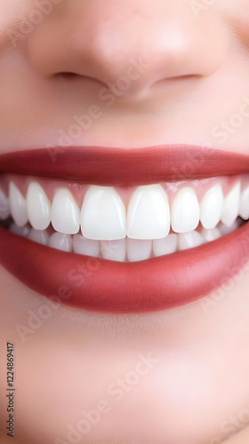 Perfect Smile Shows Healthy...