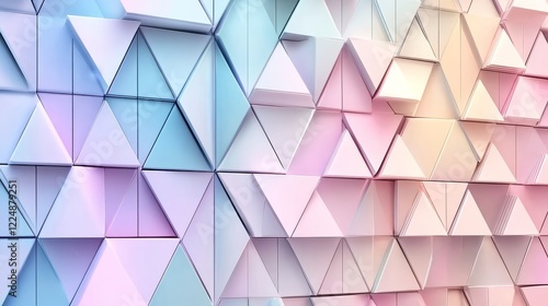 Immerse yourself in a sleek geometric pattern showcasing overlapping shapes.