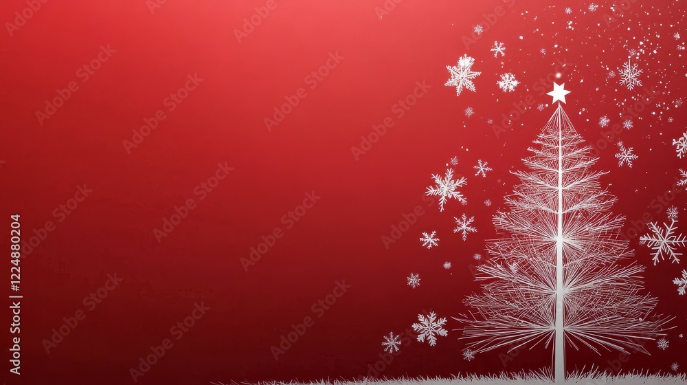 Minimalist Christmas Background for Presentations Minimalist Christmas Background for Presentations