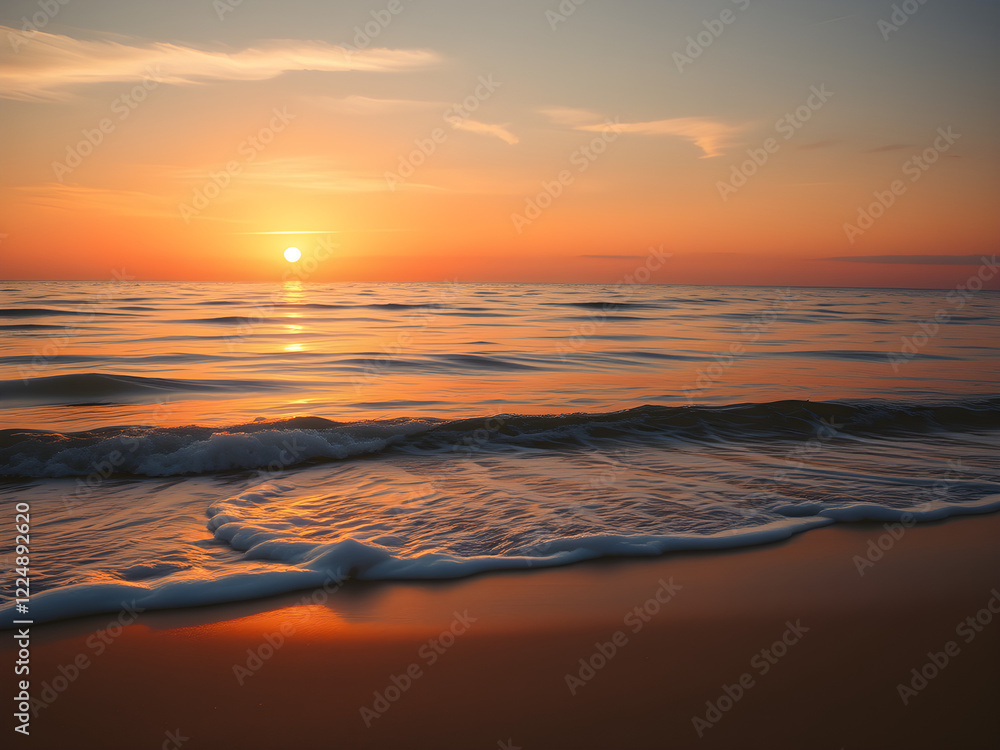 sunset on the beach sunset on the beach
