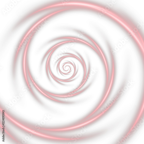 vibrant, futuristic light trail with swirling red neon waves, glowing spirals, and sparkling energy. Featuring an abstract, transparent effect with rotating beams, streaks, and vortex motion for dynam