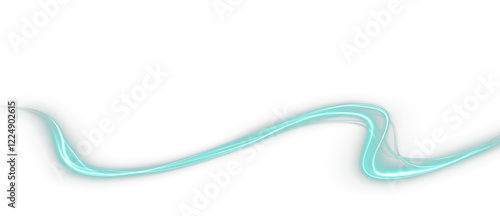 vibrant, futuristic light trail with swirling green neon waves, glowing spirals, and sparkling energy. Featuring an abstract, transparent effect with rotating beams, streaks, and vortex motion for 