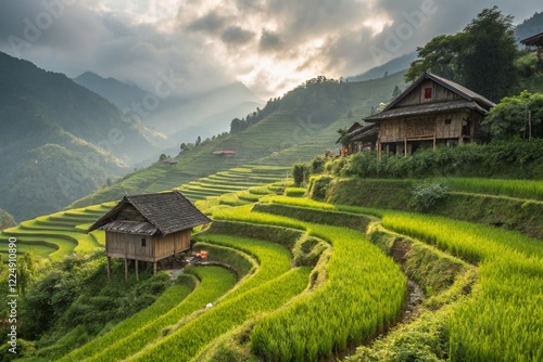 Sapa Tribal Houses: Portrait Photography of Traditional Vietnamese Architecture