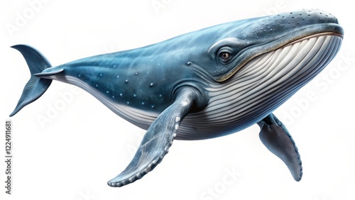 Humpback Whale Illustration photo