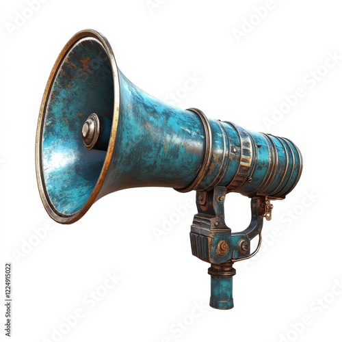 Air Horn Can Warning: 3D Isolated Sound for Loud Fanfare Alert photo