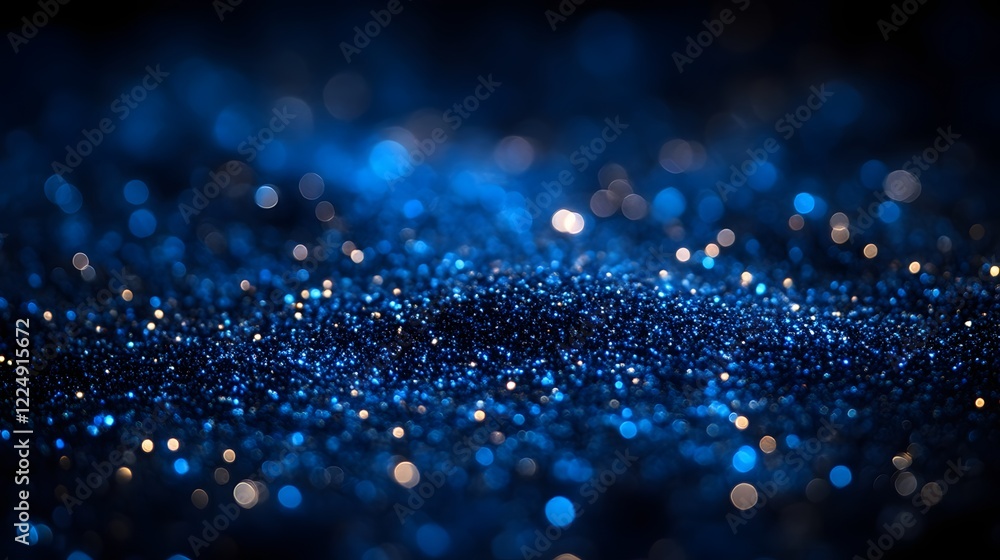 Abstract blue glitter bokeh texture background. Abstract blue glitter bokeh texture background.