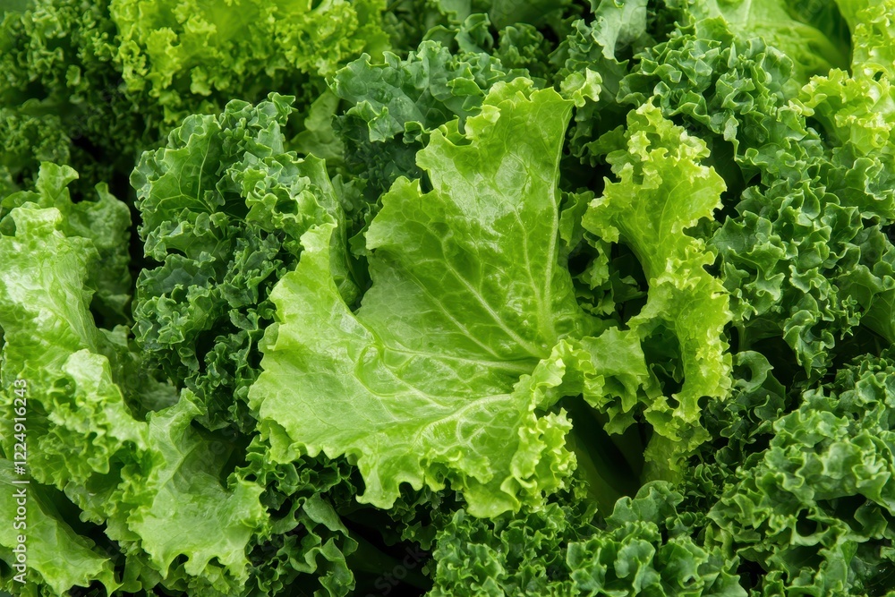 Fresh Green Leafy Vegetables Displayed Together in a Vibrant and Healthy Arrangement Fresh Green Leafy Vegetables Displayed Together in a Vibrant and Healthy Arrangement