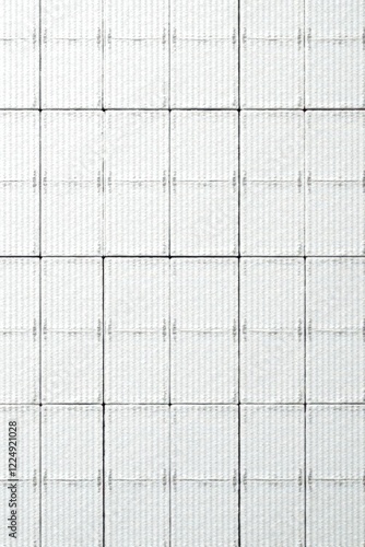 Wallpaper Mural White painted wood planks, showing grain & wear, wood grain, paint, off-white Torontodigital.ca