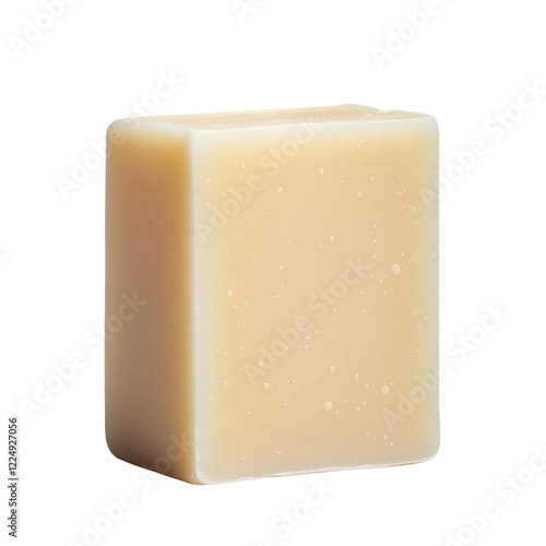 Natural Handmade Soap Bar Artisan Workshop Product Photography Clean Environment Close-up View Eco-Friendly Concept