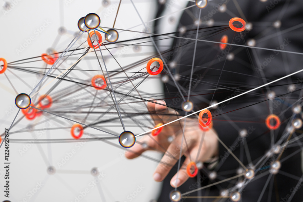 Business intelligence analyst dashboard on virtual Business intelligence analyst dashboard on virtual